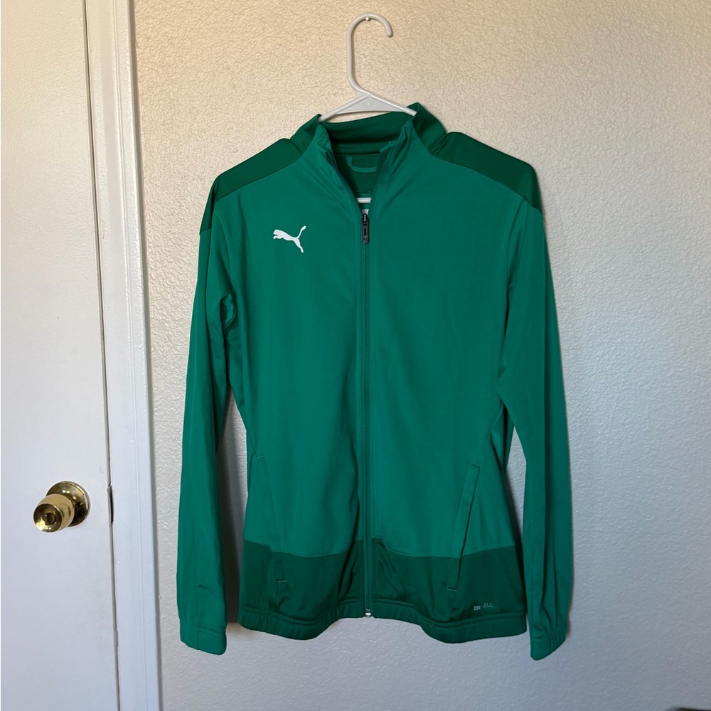 Puma Teal Full-Zip Jacket